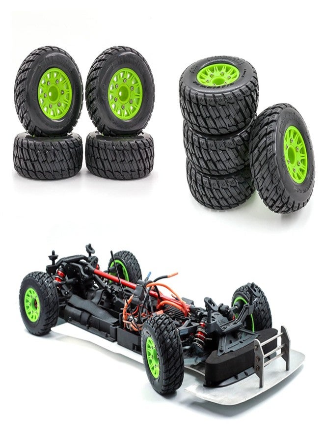 جوليرك إطارات سيارات التحكم عن بعد من GoolRC، 4 قطع بديلة لإطارات ARRMA مقاس 12 مم، 14 مم، 17 مم، بديلة لإطارات سيارات TRX وHSP وTamiya وHPI للطرق الوعرة والشاحنات القصيرة التي تعمل بالتحكم عن بعد. - Image 2